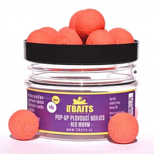 LT Bait Pop Up Boilies Red Worm 40g