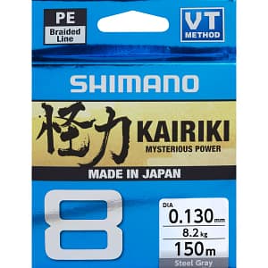 Shimano Kairiki 8 150m Steel Gray 0.100mm/6.5kg